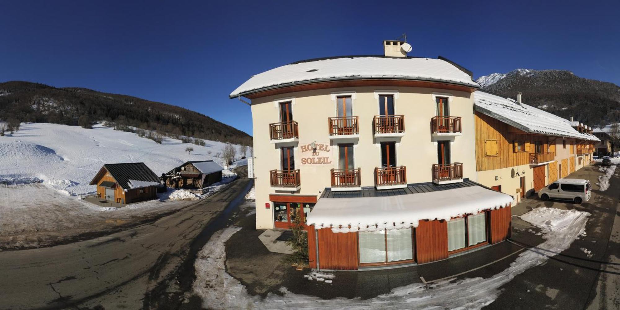 Hôtel du Soleil Aillon-le-Jeune Extérieur photo